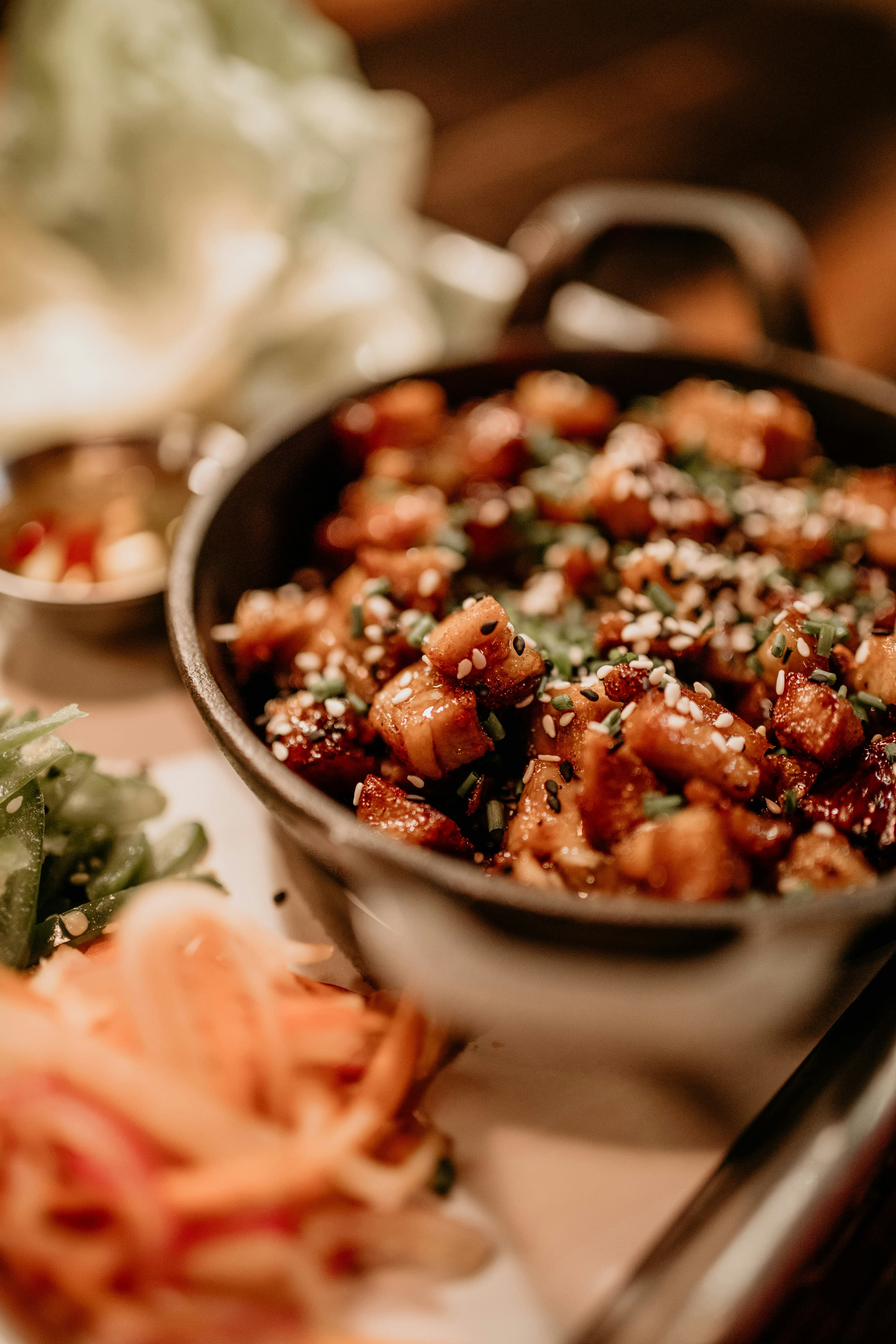 Savory pork dish with coconut aminos