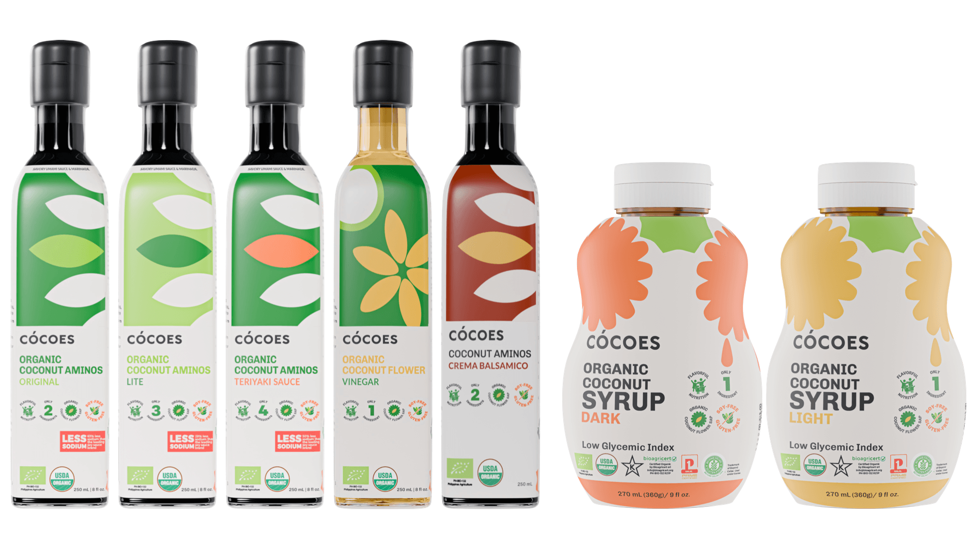 CÓCOES product range